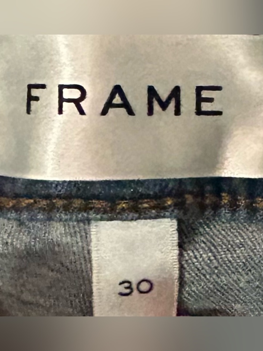 Frame Denim Cropped Boot Jeans Sz 30 - Picture 2 of 4